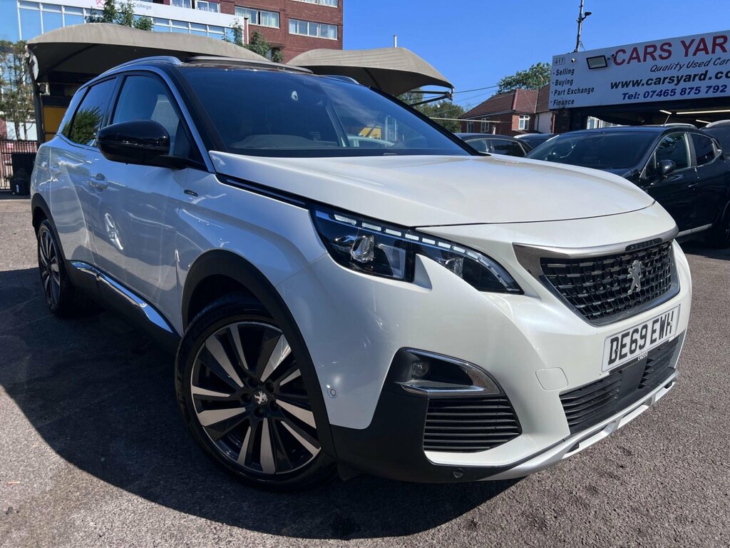 Peugeot 3008 1.6 Puretech Gt Line Premium Eat Euro 6 Ss White #4