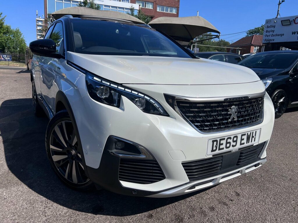 Peugeot 3008 1.6 Puretech Gt Line Premium Eat Euro 6 Ss White #5
