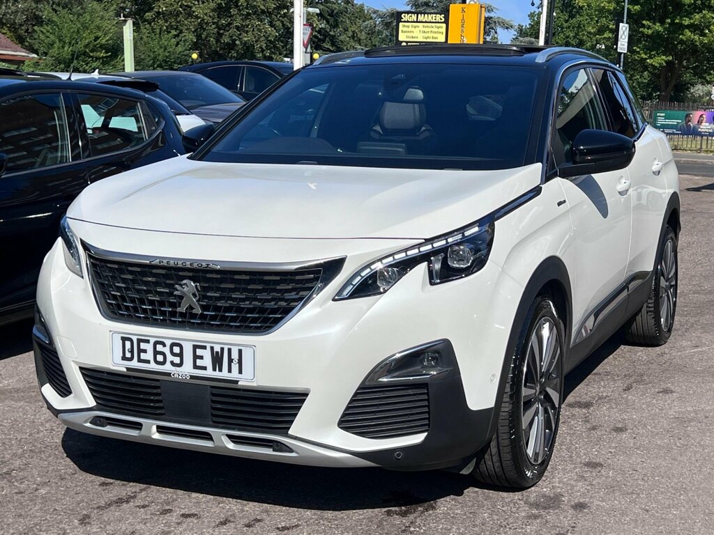Peugeot 3008 1.6 Puretech Gt Line Premium Eat Euro 6 Ss White #6