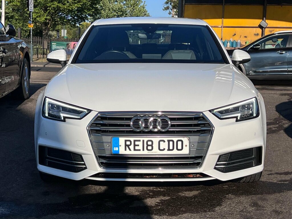 Audi A4 1.4 Tfsi S Line S Tronic Euro 6 Ss RE18CDO White #3