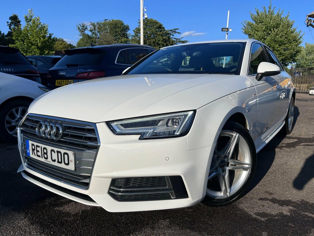Audi A4 1.4 Tfsi S Line S Tronic Euro 6 Ss RE18CDO White