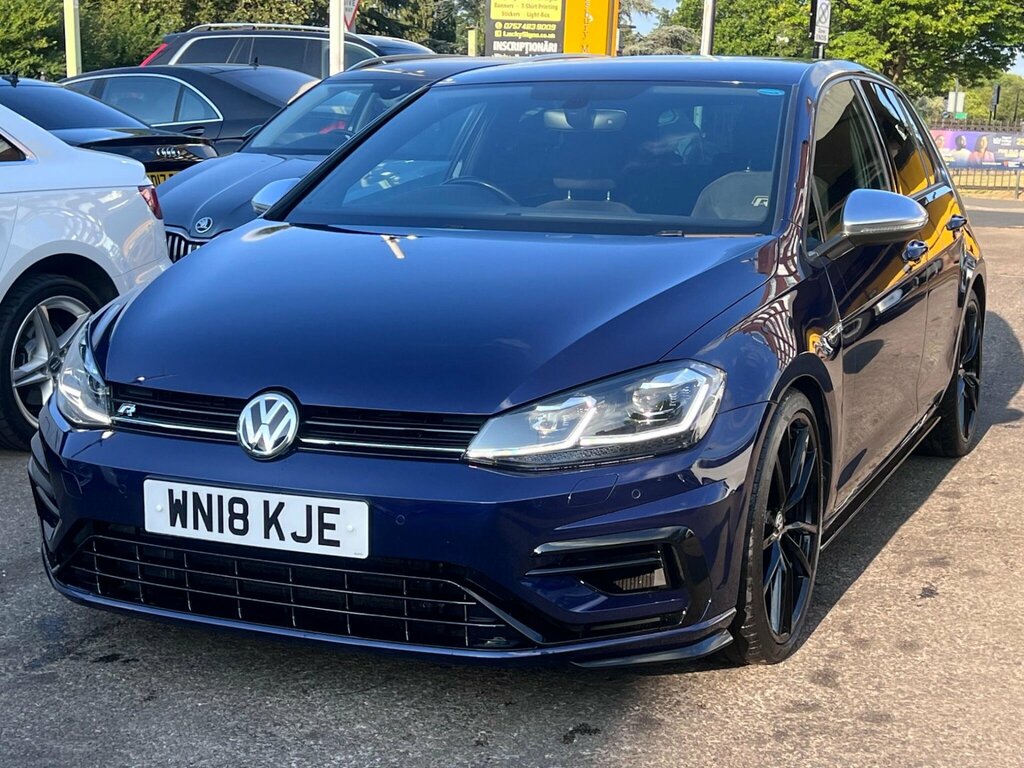 Volkswagen Golf 2.0 Tsi R Dsg 4Motion Euro 6 Ss WN18KJE Blue #4