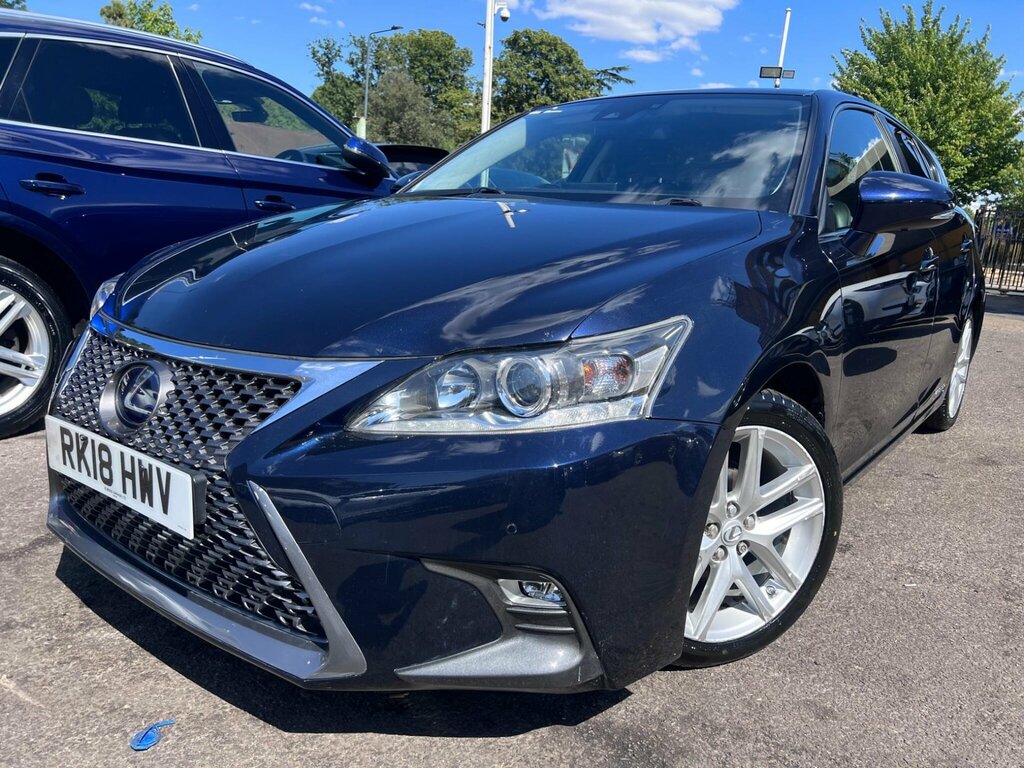 Lexus CT 1.8 200H Luxury Cvt Euro 6 Ss RK18HWV Blue #6