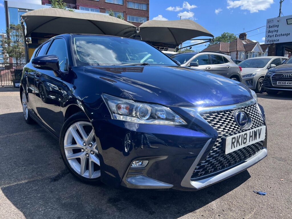 Lexus CT 1.8 200H Luxury Cvt Euro 6 Ss RK18HWV Blue #4