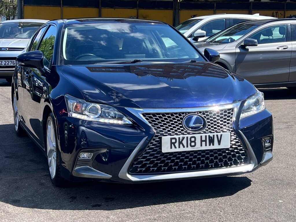 Lexus CT 1.8 200H Luxury Cvt Euro 6 Ss RK18HWV Blue #5