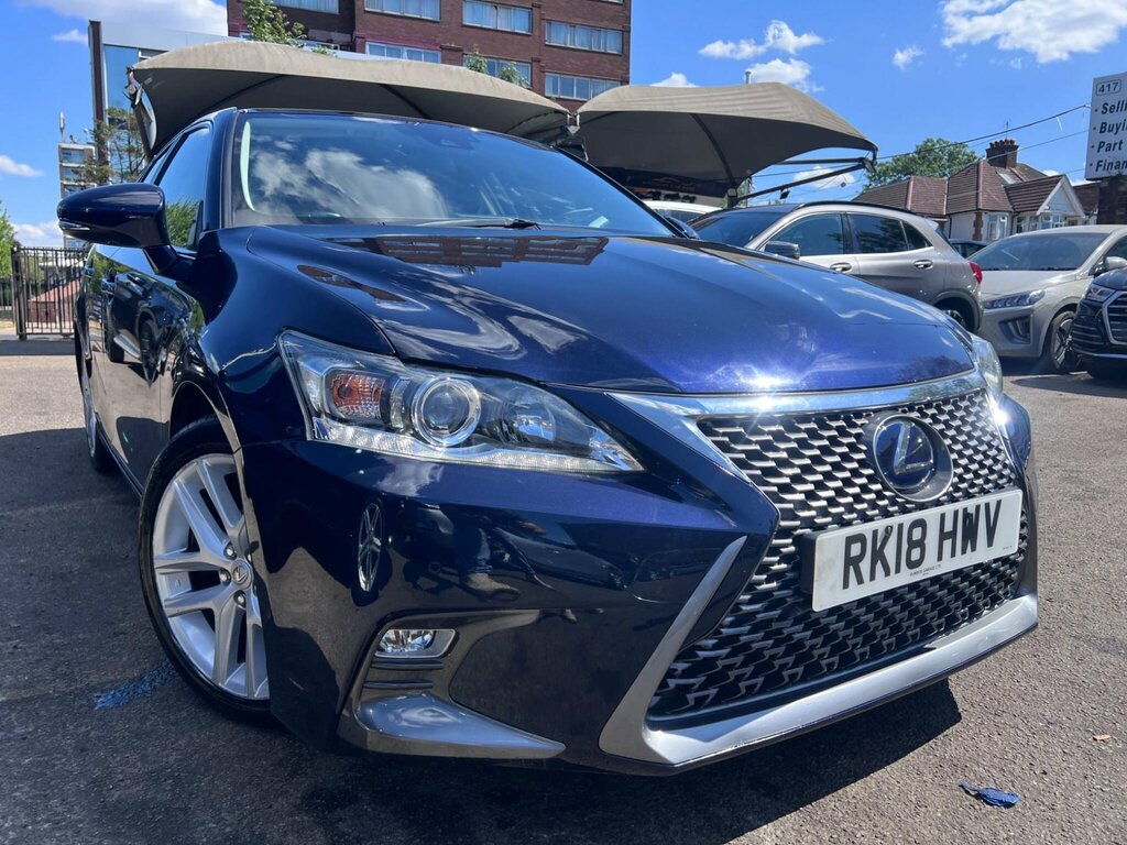 Lexus CT 1.8 200H Luxury Cvt Euro 6 Ss RK18HWV Blue