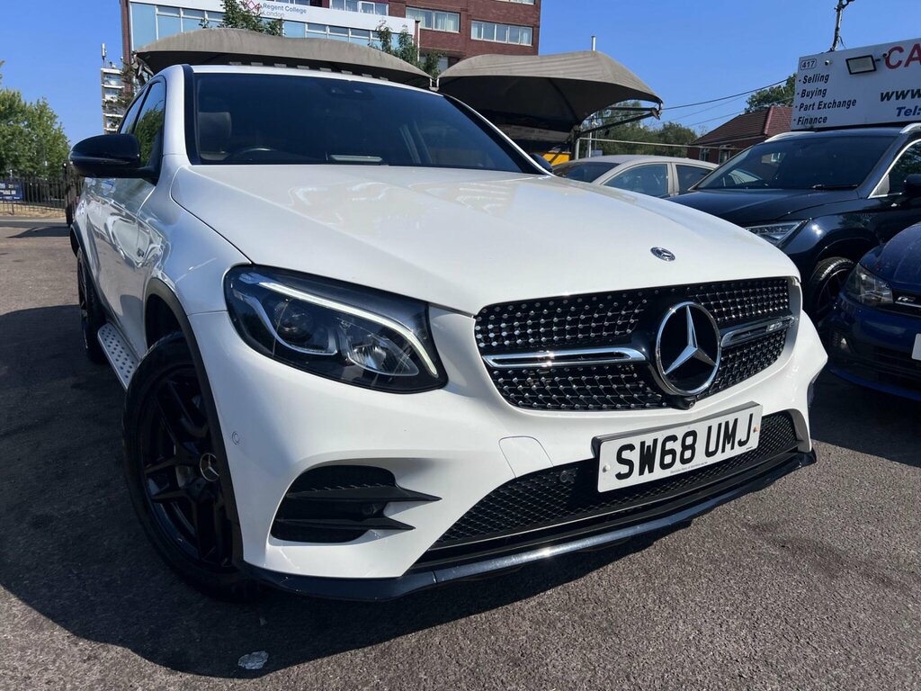 Mercedes-Benz GLC Class 3.0 Glc43 V6 Amg Premium Plus Coupe G-tronic 4M SW68UMJ White #4