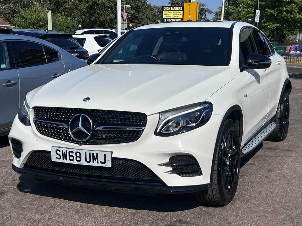 Mercedes-Benz GLC Class 3.0 Glc43 V6 Amg Premium Plus Coupe G-tronic 4M SW68UMJ White #6