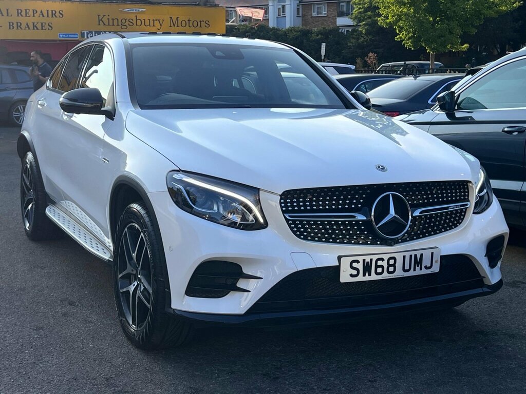 Mercedes-Benz GLC Class 3.0 Glc43 V6 Amg Premium Plus Coupe G-tronic 4M White