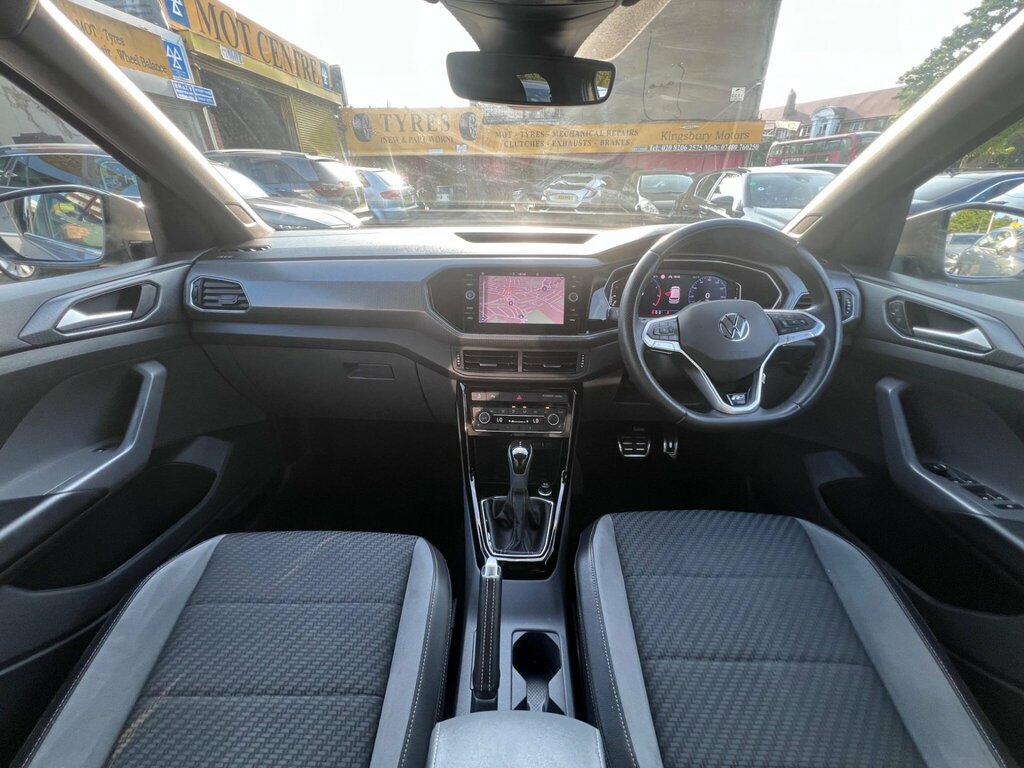 Volkswagen T-Cross 1.5 Tsi Evo R-line Dsg Euro 6 Ss Grey #2