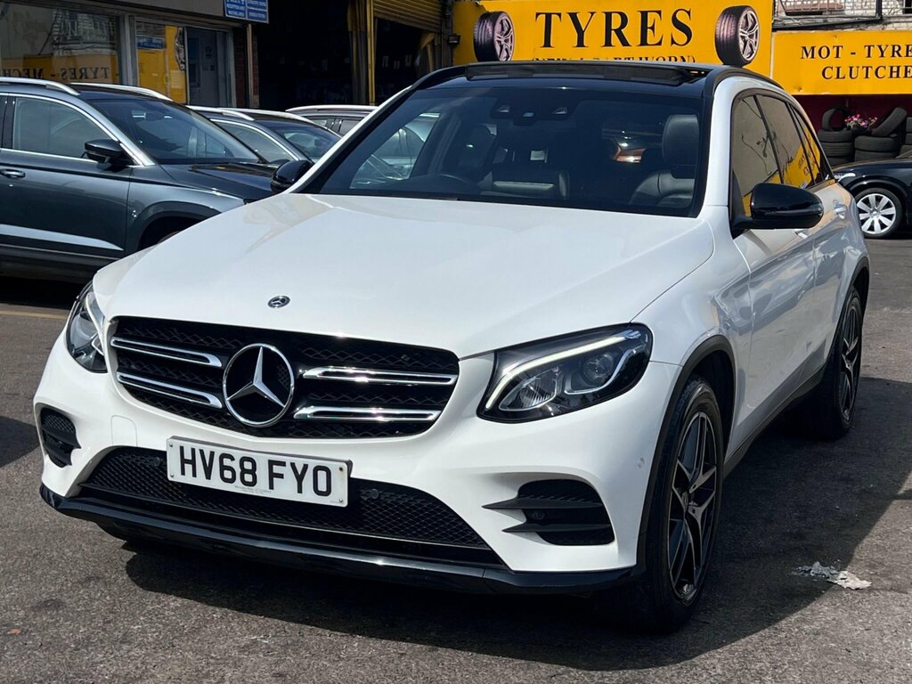 Mercedes-Benz GLC Class 2.0 Glc250 Amg Line Premium Plus G-tronic 4Mati White