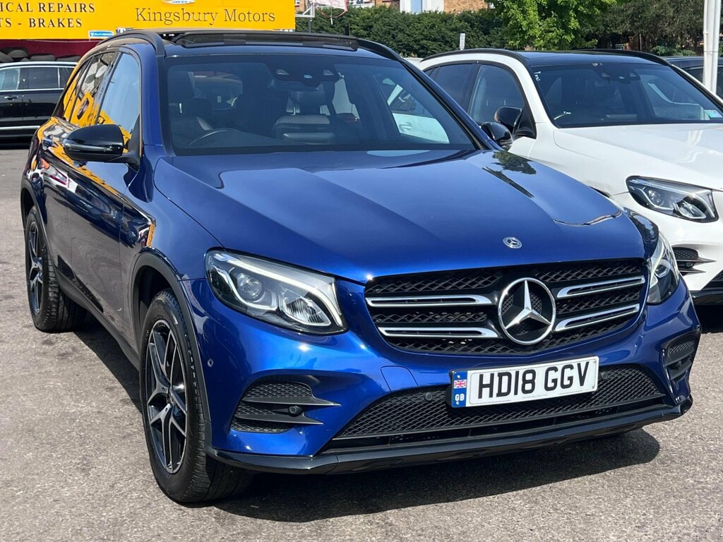 Mercedes-Benz GLC Class 2.0 Glc250 Amg Line Premium Plus G-tronic 4Matic Blue