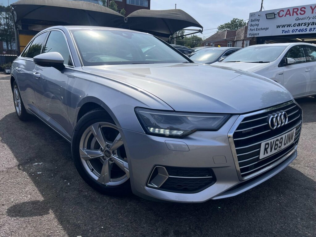 Audi A6 Saloon 2.0 Tfsi 45 Sport S Tronic Quattro Euro 6 Ss Silver #5