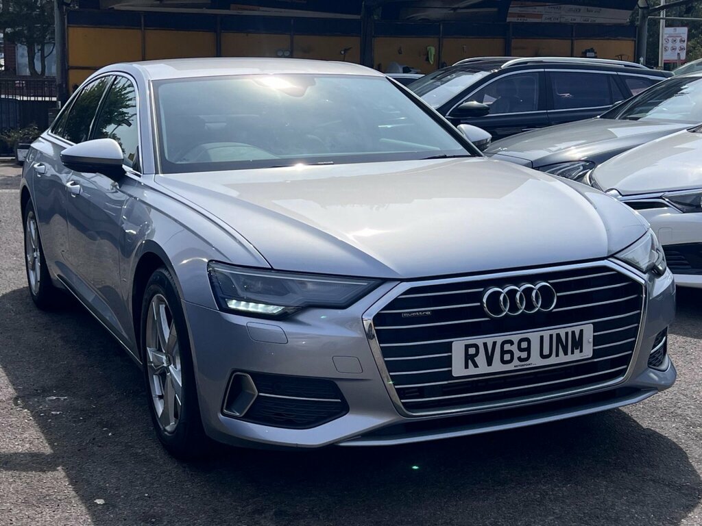 Audi A6 Saloon 2.0 Tfsi 45 Sport S Tronic Quattro Euro 6 Ss Silver