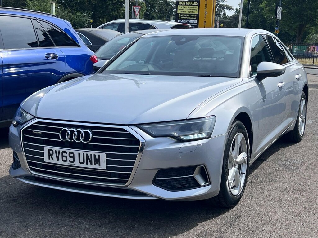Audi A6 Saloon 2.0 Tfsi 45 Sport S Tronic Quattro Euro 6 Ss Silver #6