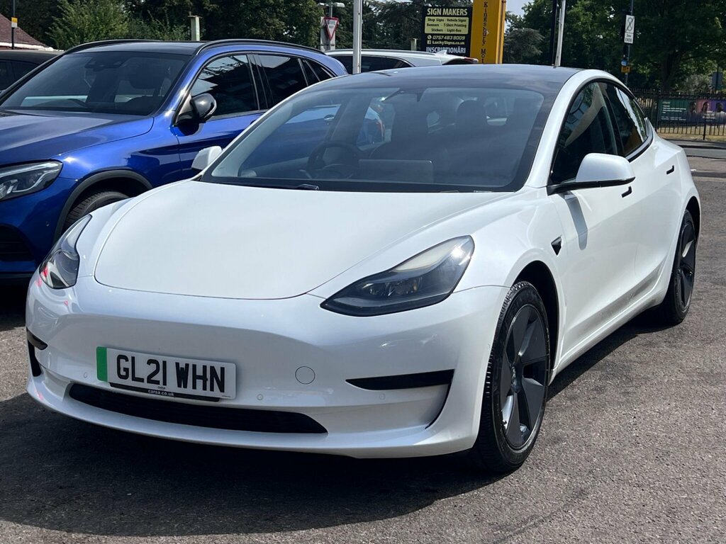 Tesla Model 3 Standard Range Plus Saloon Rwd White #6