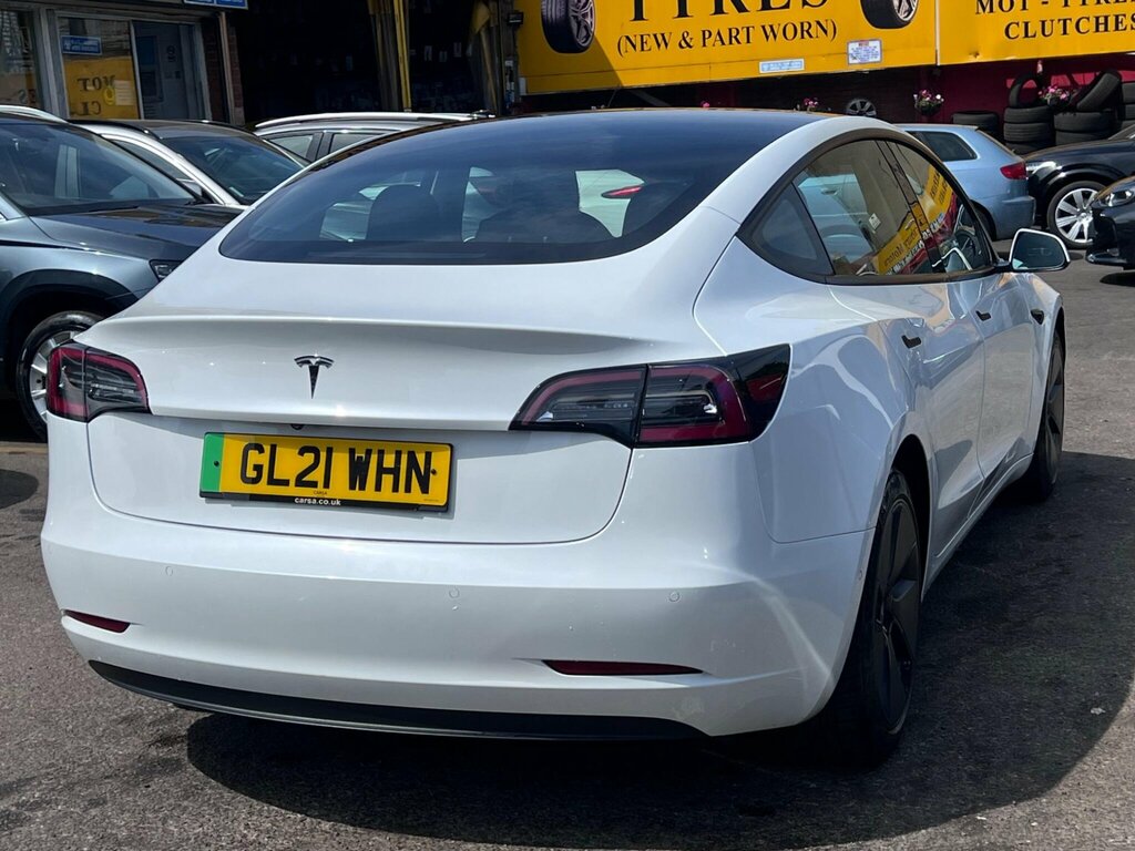 Tesla Model 3 Dual Motor Long Range Saloon 4 White #9