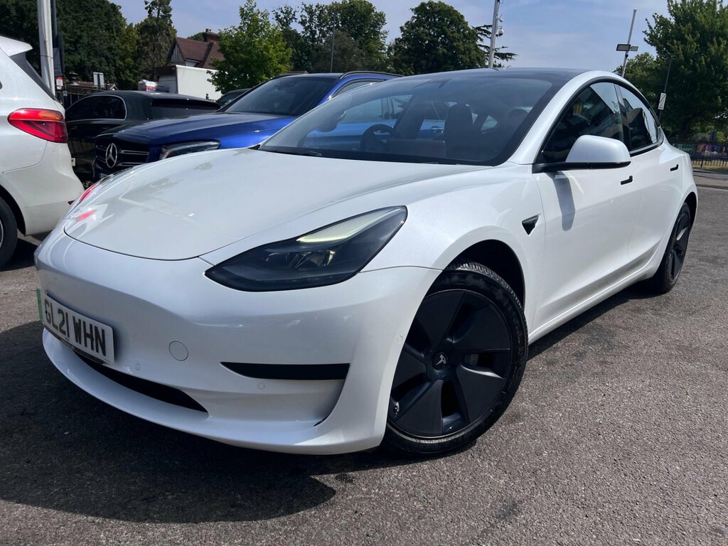 Tesla Model 3 Dual Motor Long Range Saloon 4 White #7