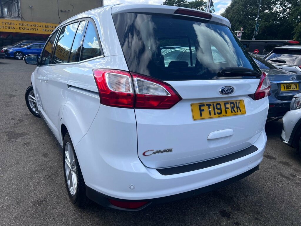 Ford Grand C-Max Mpv 1.5 Tdci Titanium Powershift Euro 6 Ss White #15
