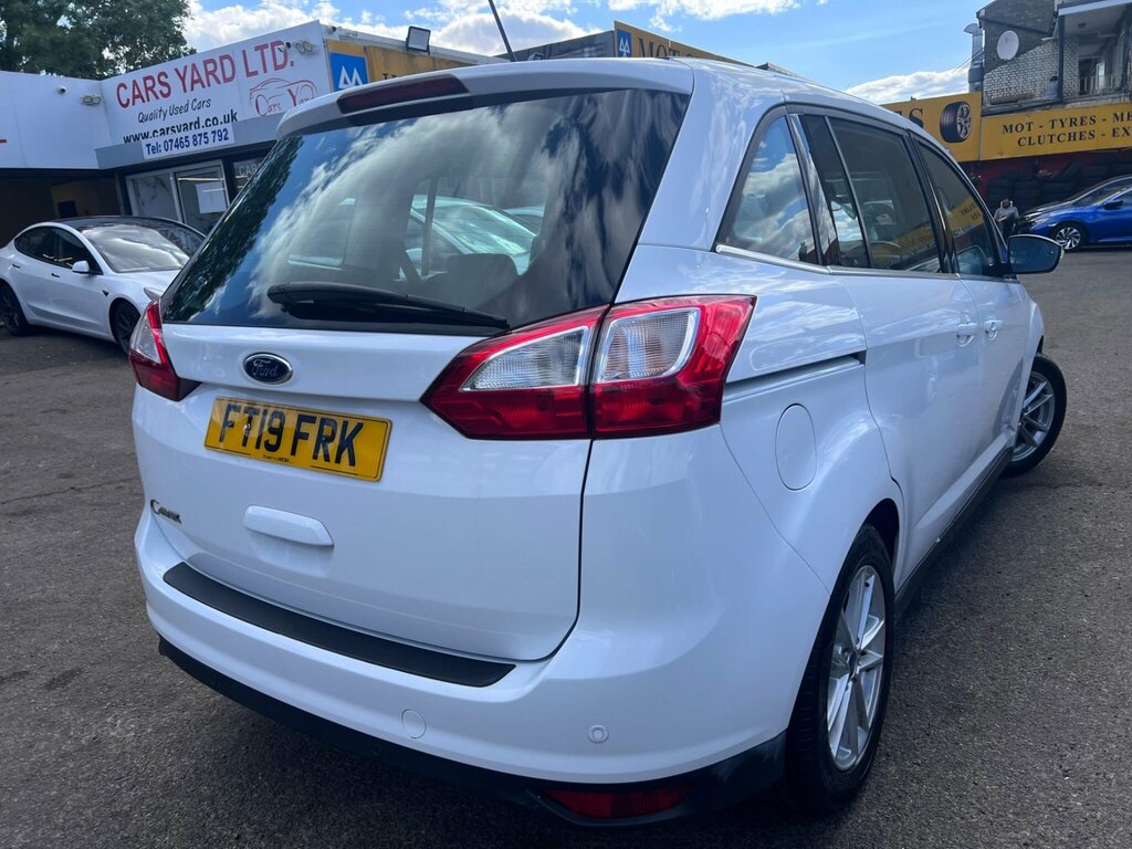 Ford Grand C-Max Mpv 1.5 Tdci Titanium Powershift Euro 6 Ss White #10