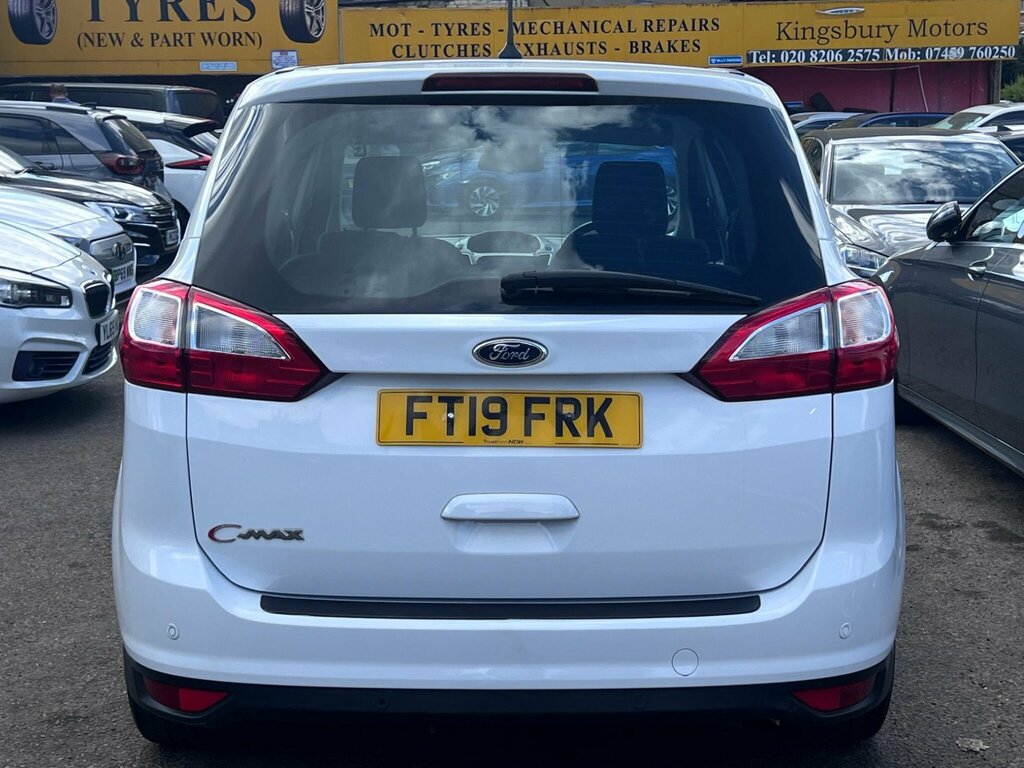 Ford Grand C-Max Mpv 1.5 Tdci Titanium Powershift Euro 6 Ss White #12