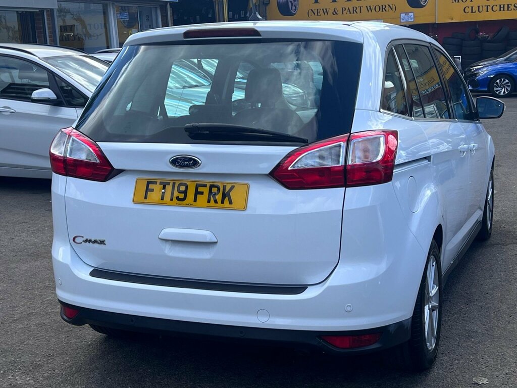 Ford Grand C-Max Mpv 1.5 Tdci Titanium Powershift Euro 6 Ss White #9