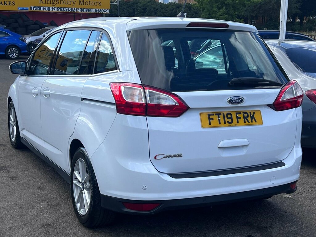 Ford Grand C-Max Mpv 1.5 Tdci Titanium Powershift Euro 6 Ss White #13