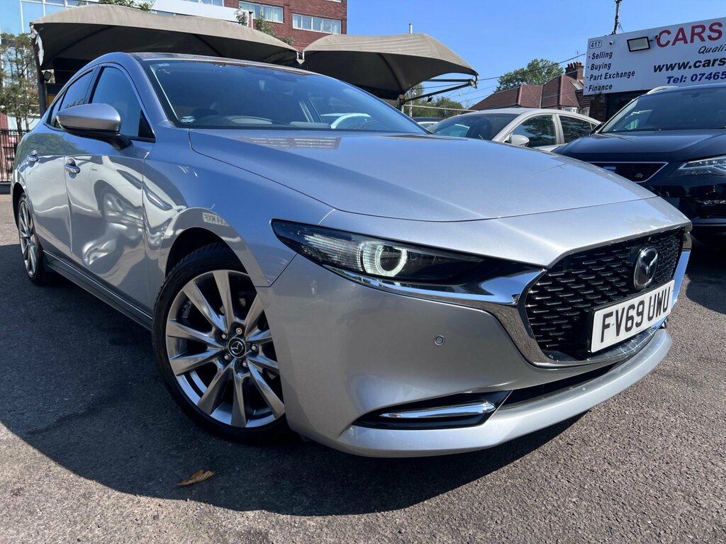 Mazda 3 2.0 Skyactiv-x Mhev Gt Sport Tech Euro 6 Ss Silver #4