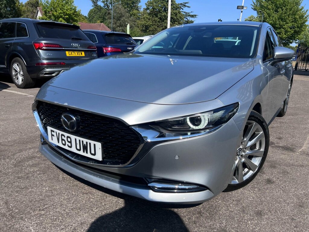 Mazda 3 2.0 Skyactiv-g Mhev Sport Lux Hatchback White #8