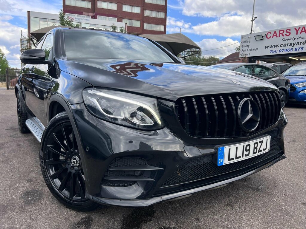 Mercedes-Benz GLC Class 2.0 Glc250 Amg Line Premium Coupe G-tronic 4Mat Black