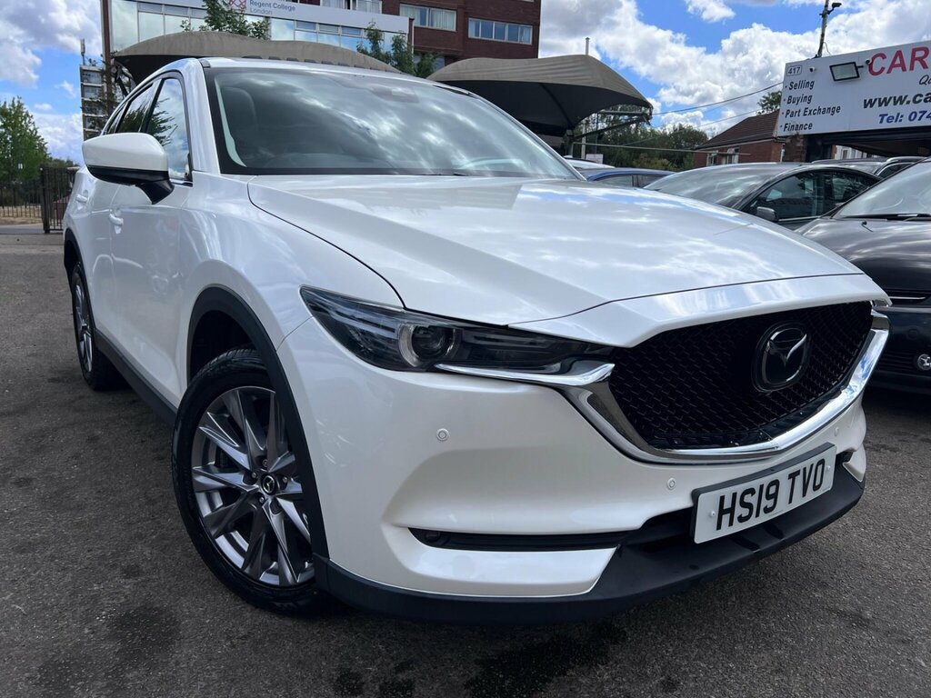 Mazda CX-5 2.0 Skyactiv-g Sport Nav Euro 6 Ss White #4