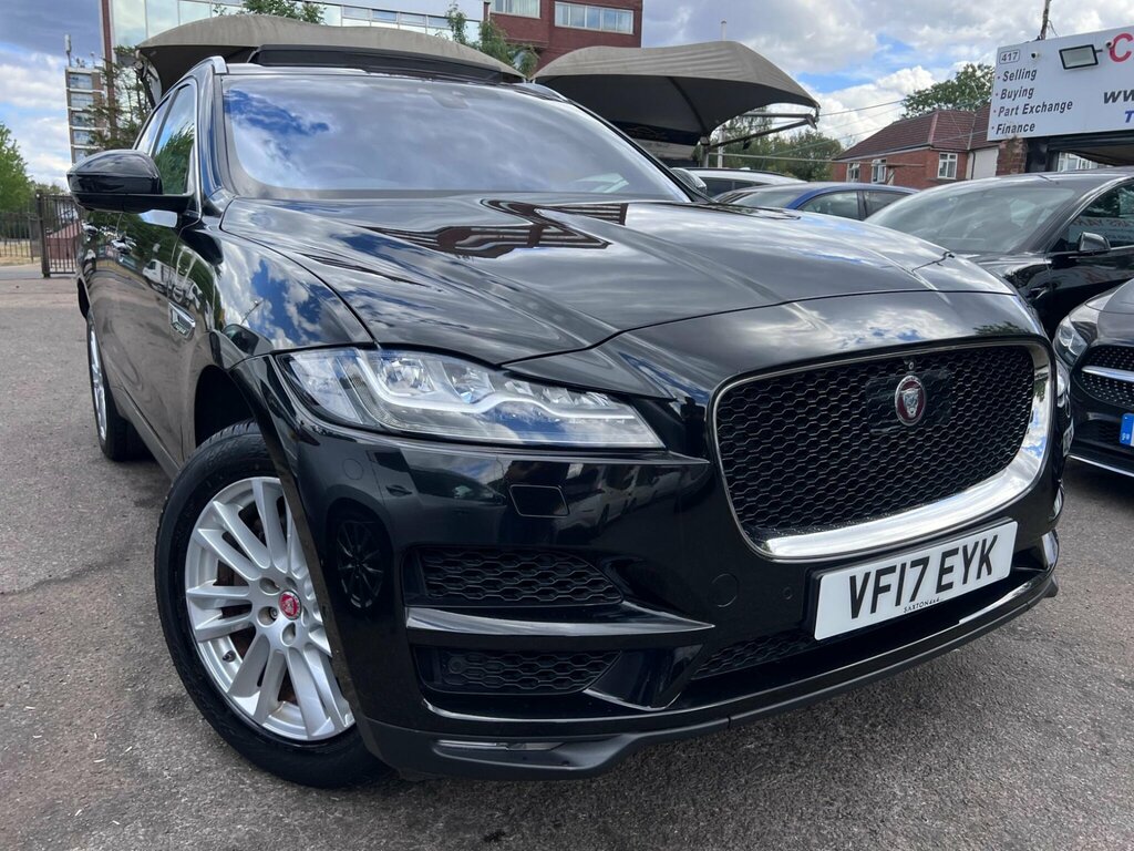 Jaguar F-Pace 2.0 P250i Portfolio Awd Euro 6 Ss Black #4