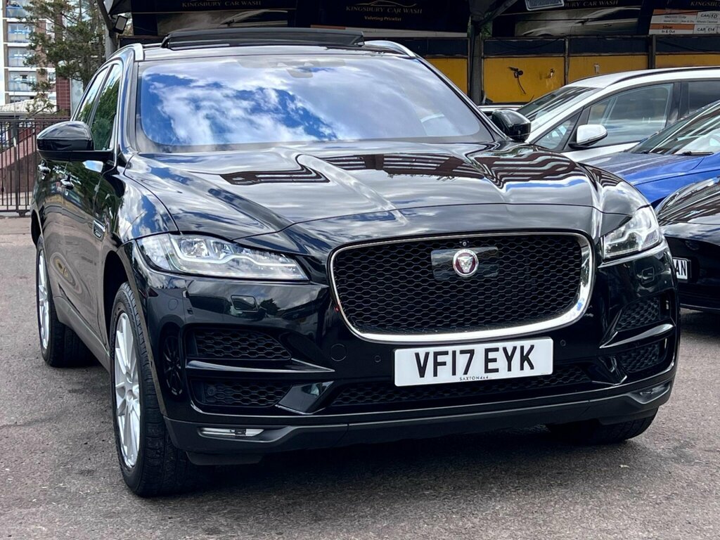 Jaguar F-Pace 2.0 P250i Portfolio Awd Euro 6 Ss Black #5
