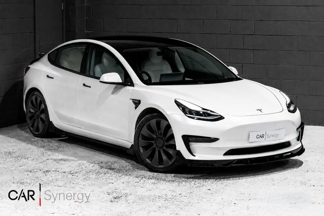 Tesla Model 3 Motor Long Range Saloon White