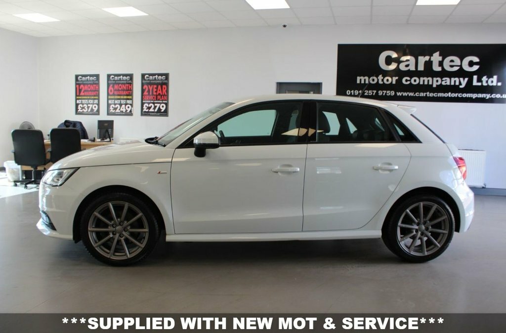 Audi A1 1.4L S Line SA17GOY White #5