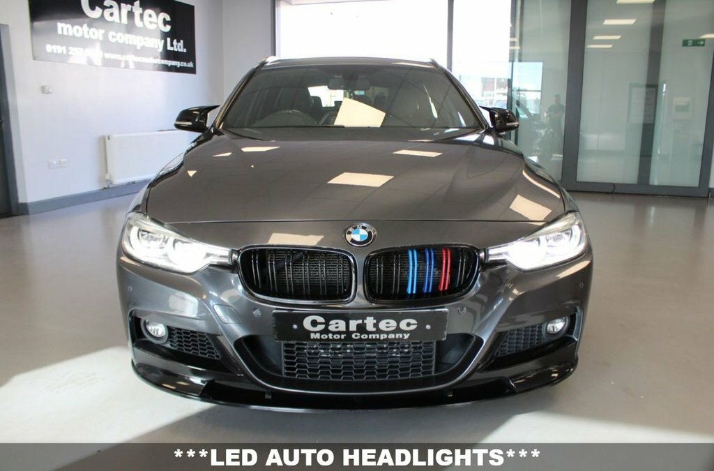 BMW 3 Series 3L M Sport YA18YNU Grey #2