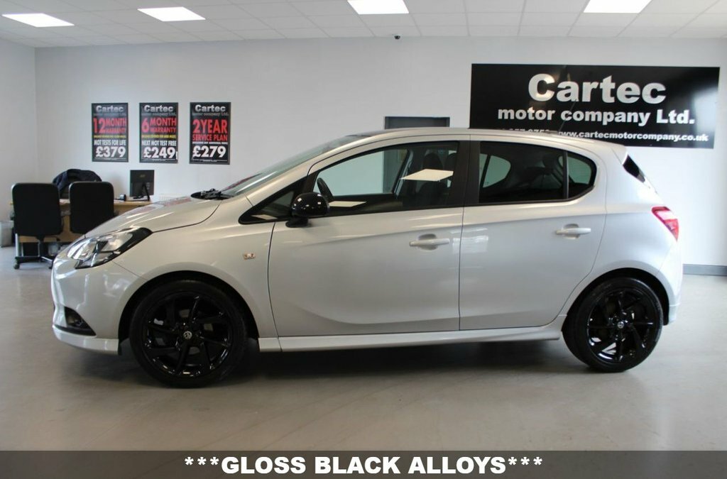 Vauxhall Corsa 1.4L Sri Vx Line Nav Black Silver #5