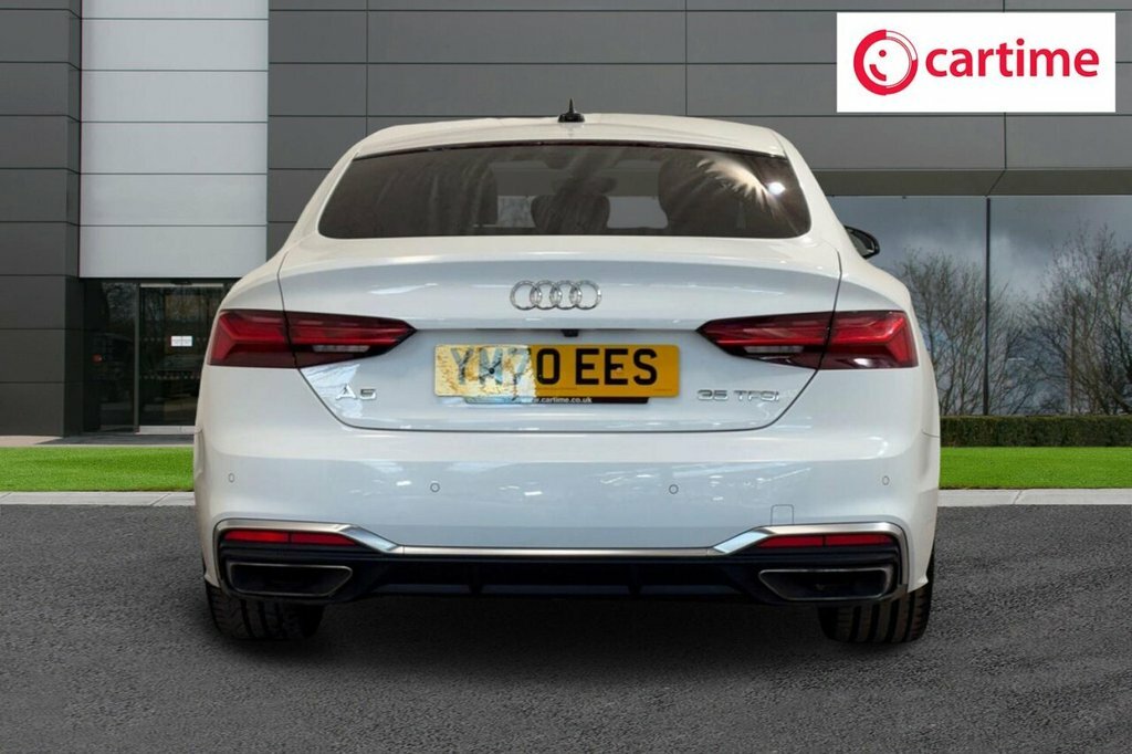 Audi A5 2L S Line YM70EES White #5