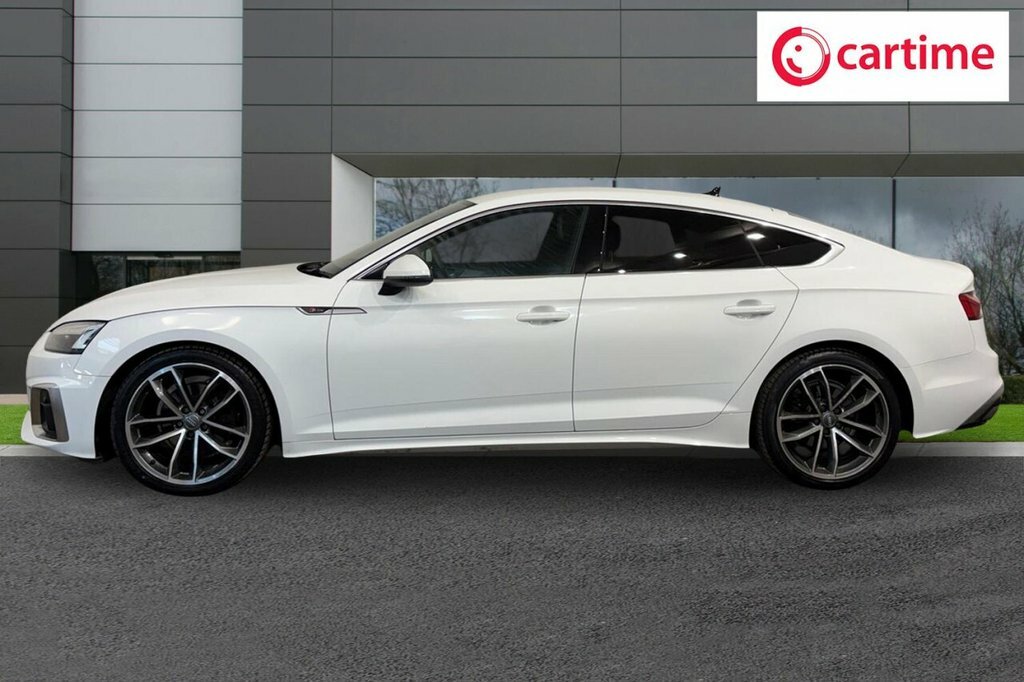 Audi A5 2L S Line YM70EES White #3