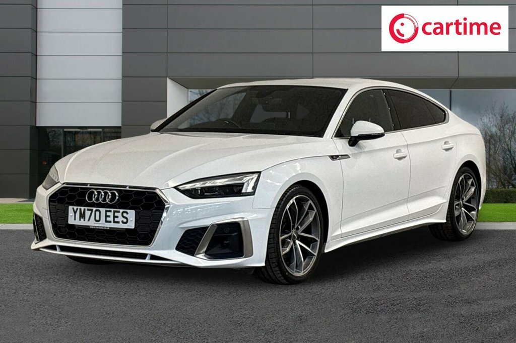 Audi A5 2L S Line YM70EES White #6