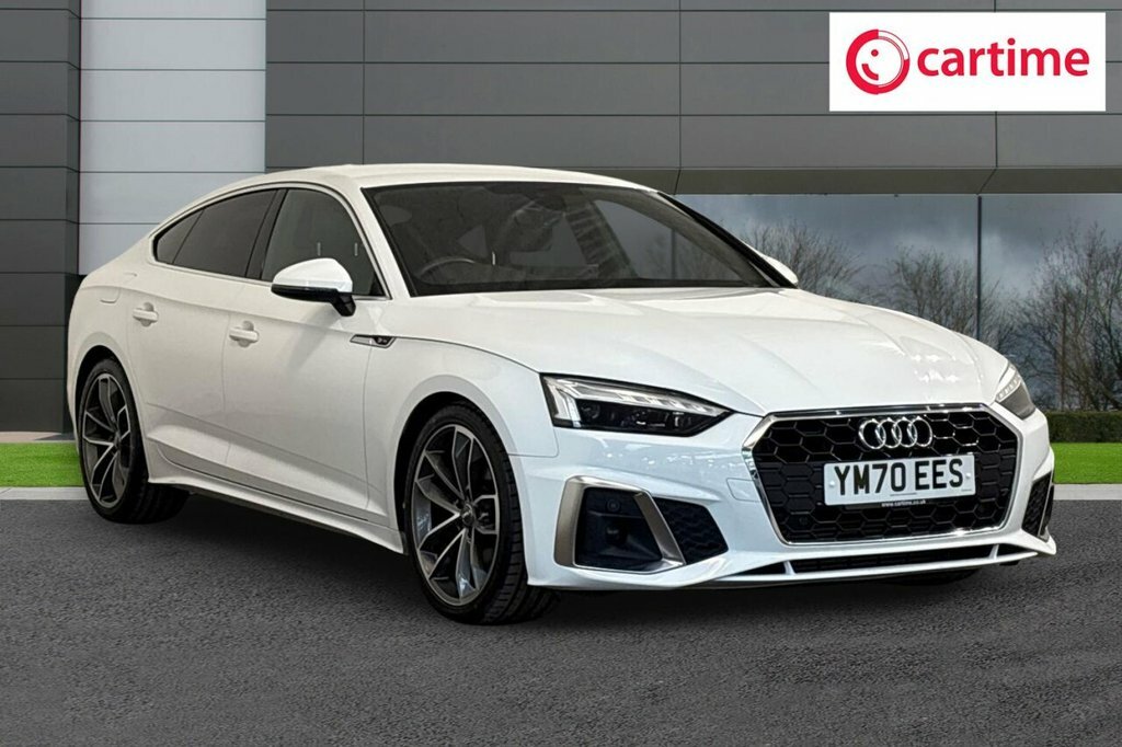 Audi A5 2L S Line White