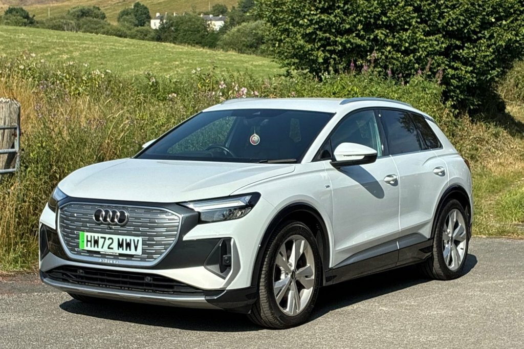 Audi Q4 E Tron Suv HW72MWV White #3