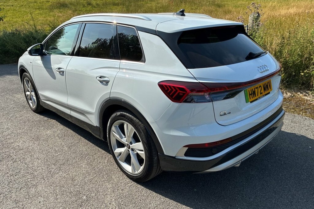 Audi Q4 E Tron Suv HW72MWV White #4