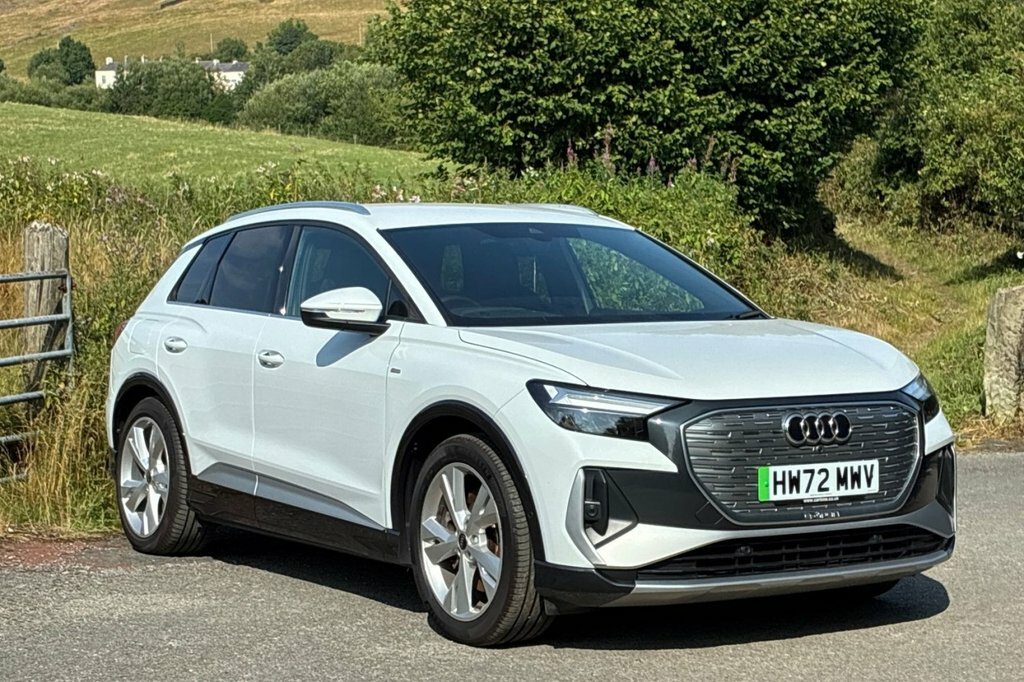 Audi Q4 E Tron Suv White
