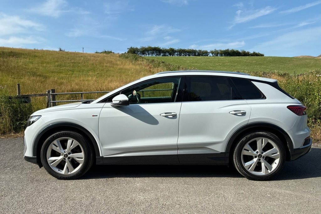 Audi Q4 E Tron Suv HW72MWV White #5