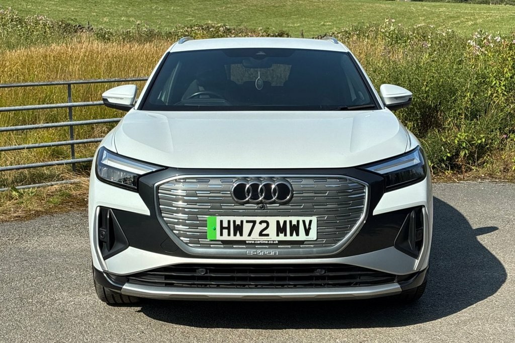 Audi Q4 E Tron Suv HW72MWV White #2