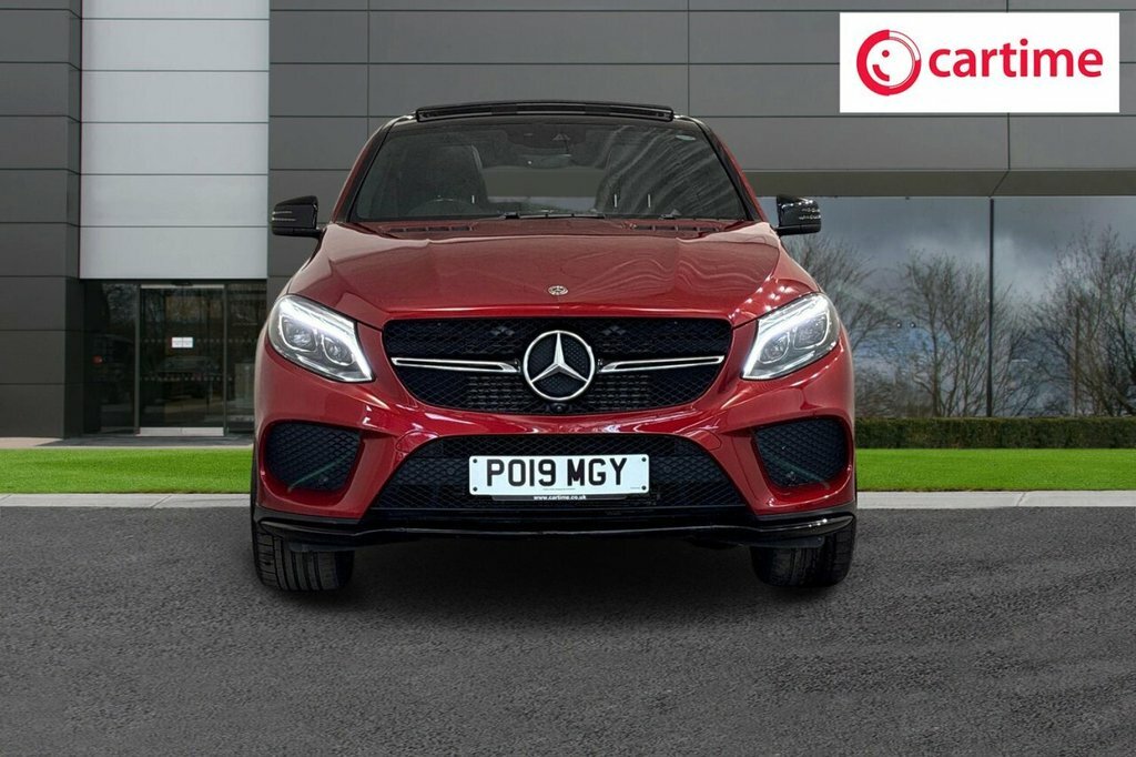 Mercedes-Benz GLE Coupe 3L Amg Night Edition Red #4