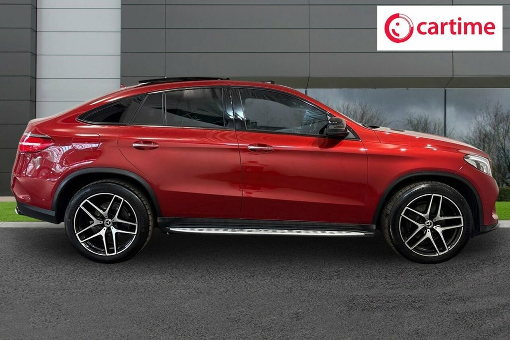 Mercedes-Benz GLE Coupe 3L Amg Night Edition Red #2