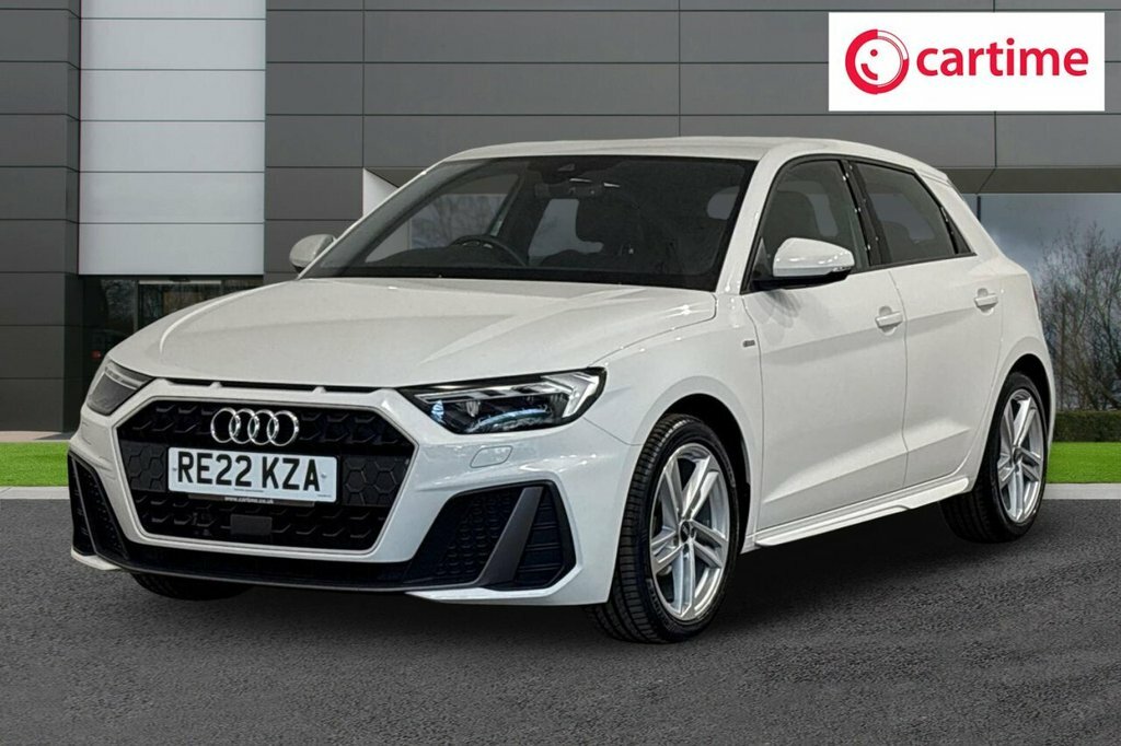 Audi A1 1L S Line RE22KZA White #6