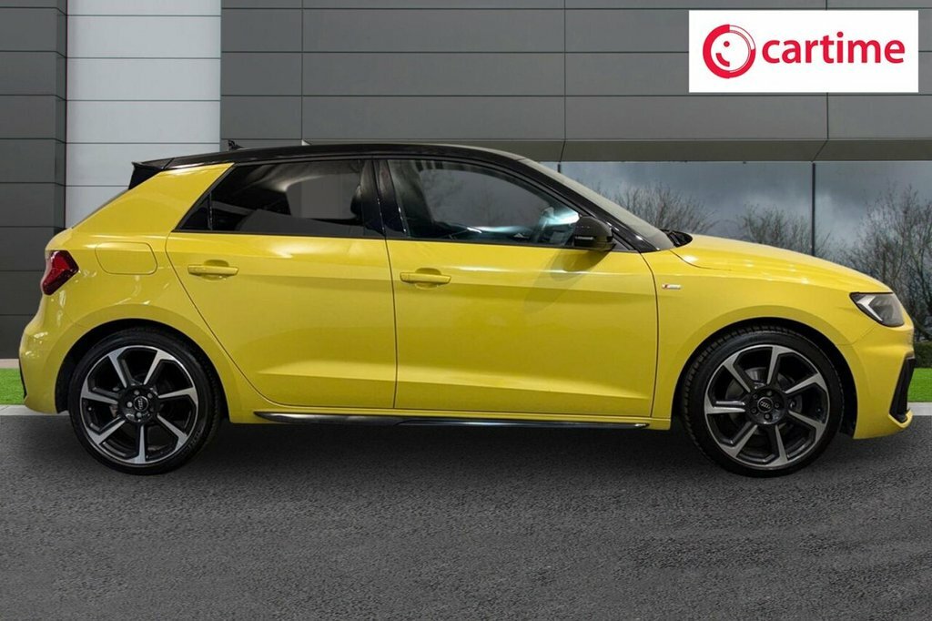 Audi A1 1.5L S Line Contrast Edition SK19DZD Yellow #2